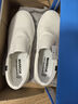 回力帆布鞋男士低帮百搭休闲鞋一脚蹬懒人套脚运动鞋 WXY-903 白色40 实拍图