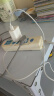 华为原装6A数据线 USB Type-A转USB Type-C/1m线长/支持66W（11V6A）充电 白色CC790 实拍图