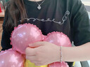 BJYL海洋之心项链女士手链女吊坠时尚首饰品高级感生日礼物送女友老婆 海洋之心套装【蝴蝶礼盒】 实拍图