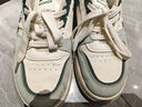 回力（Warrior）官方男鞋夏季百搭复古透气板鞋男士运动鞋厚底休闲鞋子男清新绿44 实拍图