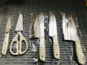 张小泉皓影系列六件套菜刀切片刀水果刀斩骨刀剪刀刀具全套 D300261 实拍图