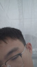 依视路（ESSILOR） 新款商务男镜架时尚镜框女配依视路镜片近视定制眼镜网上配镜 金属-全框-2056SV-银色 镜框+依视路A4防蓝光1.60现片 实拍图