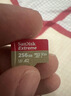 闪迪（SanDisk）256GB TF(MicroSD)内存卡 4K极速金卡A2 V30 U3行车记录仪 运动相机无人机 监控存储卡 读190MB/s 实拍图
