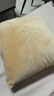 京东京造棉花糖抱枕 超柔棉棉绒沙发床头客厅办公室腰靠枕垫 灰色45x45cm 实拍图