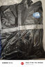姜太公雨衣雨裤套装防暴雨男款摩托车骑行分体式外卖骑手电瓶车专用雨披 黑色A款（防暴雨+PVC针织布） 4XL1件 实拍图