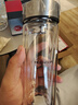 希诺双层玻璃杯男家用商务办公泡茶杯子过滤车载水杯XN-9301 265mL 实拍图