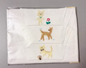 全棉时代婴儿隔汗巾纱布吸汗巾儿童宝宝纯棉垫背巾25cm*50cm，3条/袋 实拍图