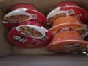 康师傅干拌面方便面 碗装泡面整箱装休闲零食盒装拌面速食夜宵方便食品 【红烧3碗+香辣3碗】127g*6碗 实拍图