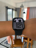Apple/苹果 Watch Series 10 智能手表GPS+蜂窝款46毫米亮黑色铝金属表壳黑色运动型表带M/L MWYK3CH/B 实拍图