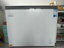 美的（Midea）无霜王221升风冷无霜冰柜家用冷柜零下40度超低温冷藏冷冻卧式冰箱BD/BC-221WKGEMS(E)国家补贴20% 实拍图