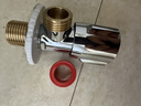 九牧王纯铜三角阀全铜加厚角阀黄铜热水器家用开关止水阀冷热水4分通用 全铜冷水加厚角阀【一只】 实拍图