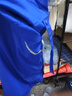  乾朗 防静电工作服套装男女夏季长袖透气耐磨劳保服带反光条电焊工服汽修工程服加油站电力局工装可定制logo 艳蓝色夏长套装175 实拍图