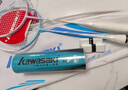 川崎（KAWASAKI）羽毛球拍超轻碳素中杆对拍KD-1pro蓝紫（已穿线+6球+手胶+拍包） 实拍图