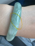 以心参玉【礼物】A货翡翠玉手镯女款翡翠手镯送女友送妈妈内径约55-56mm 实拍图