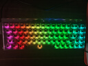 狼蛛（AULA）HERO 68HE磁轴键盘RT电竞游戏客制化机械有线RGB灯效五层填充网页驱动无畏契约8K回报率家用办公 【碳定版】黑雾透键帽【玉皇磁轴】 实拍图