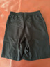 特步马拉松短裤男夏季新款速干裤透气训练五分裤健身跑步运动休闲裤 正黑色-0140 M 170 实拍图