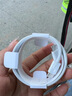 苹果充电线正品原装20w快充套装原装数据线iPhone17/16/15/14/13 (15–17机型)20W头+1米双C编织线 实拍图