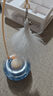 KimPets猫玩具自嗨神器宠物不倒翁羽毛逗猫棒可拆卸逗猫球宠物用品 白色 实拍图