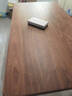 铁逍遥胡桃木实木书桌客厅化大长桌大板工作台家用办公桌学习电脑桌餐桌 胡桃木桌180*80*75厚4.5cm 实拍图