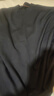 布先生明星同款秋冬季可机洗纯羊毛衫男士毛衣 钢琴黑 3XL-190 实拍图