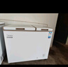 美的（Midea）202升家用囤货冰柜冷藏冷冻双温柜一级能效大容量省电保鲜冷柜卧式小冰箱BCD-202DKM(E)国家补贴 实拍图