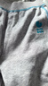 迷你巴拉【蹦蹦裤】男童女童运动裤宝宝保暖儿童休闲裤潮2025秋新款 浅花灰00205 【常规款】 110 实拍图