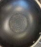 炊大皇 炒锅 304不锈钢炒菜锅煎锅 平底不粘炒锅32cm 可立可视盖不挑灶 实拍图