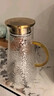 格娜斯（CRISTALGLASS）玻璃杯水杯家用套装泡茶杯喝水杯子耐高温轻奢高颜值锤纹凉水壶 实拍图