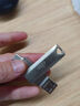 爱国者（aigo）64GB Type-C USB3.2 手机U盘 U351高速读写款银色双接口手机电脑用 读速高达220MB/S 实拍图
