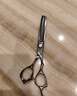 小黑理发剪刀专业理发剪打薄刘海剪牙剪碎发剪发廊家用美发剪刀 实拍图