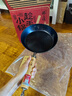 臻三环铁锅章丘炒锅小铁锅无涂层不易粘锅炒菜锅平底煎锅古斗礼盒装 古斗 28cm 实拍图