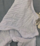 贝瑞加（Babyprints）婴儿连体衣2件夏季短袖婴儿衣服新生儿纯棉哈衣轻薄爬服 白蓝73 实拍图
