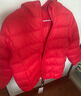 雪中飞童装儿童轻薄羽绒服男童新款中大童女童薄款外套冬 中国红 110 实拍图