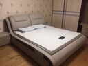 摩洛驰 智能床双人床1.8x2米主卧软包床头现代简约储物多功能床欧式大床 升级版+2床头柜+天然乳胶床垫 1800mm*2000mm 实拍图