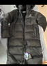 准者运动羽绒服男冬季长款户外保暖加厚鸭绒黑色运动休闲连帽情侣外套 纯正黑 【远红外科技辐照升温308-3】 4XL (195) 实拍图