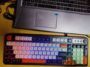 前行者炫光G98静音键盘鼠标套装机械手感游戏电竞有线无线蓝牙三模办公电脑笔记本吃鸡耳机三件套外设 骑士黑【多媒体旋钮+炫彩背光】 实拍图