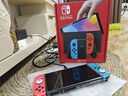 任天堂（Nintendo）Switch2/1代 OLED日版/港版游戏机续航加强版ns体感掌机便携家用主机 OLED日版红蓝64GB保税（赠2年VIP会员） 实拍图