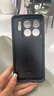 世咏（SHIYONG）适用小米15spro手机壳 小米15spro保护套镜头全包硅胶软边防摔超薄简约时尚皮纹壳男女款 静谧黑 实拍图