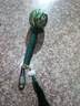 蕲大妈艾草锤子养生按摩捶背锤肩敲打棒经络疏通拍八虚拍打神器艾灸筋络 高级绸缎墨绿 1个长款艾草锤【26cm】 实拍图