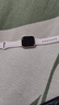 Apple/苹果 Watch Series 10 智能手表GPS款42毫米玫瑰金色铝金属表壳淡桃粉色运动型表带S/M MX1R3CH/B 实拍图