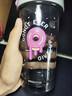 Blender Bottle蛋白粉摇摇杯运动水杯 大容量塑料杯带刻度健身便携搅拌男士女生 tritan款甜甜圈710ml 实拍图