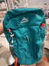 酷咖运动双肩包男大容量户外背包健身包女短途旅行防泼水登山包 绿色【带收纳袋】 实拍图