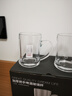 京东京造 啤酒杯 扎啤玻璃杯子精酿北欧风果汁带把手冰杯392ml 两只装 实拍图