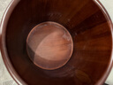 初心家用恒温足浴桶大桶过小腿养生木桶加厚高桶健康礼物泡脚桶 30.5cm圆口-桃花芯木 实拍图