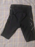 2XULight Speed系列男裤 MCS梯度压缩专业马拉松速干紧身健身短裤 黑/黑反光logo S 实拍图
