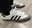 阿迪达斯（adidas）Samba 三叶草T头德训休闲时尚百搭男女款运动板鞋B75806白色 36.5 实拍图