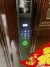 英典K16智能门锁指纹锁3D人脸识别智能锁电子锁家用防盗入户门密码锁 3D人脸+高清猫眼（指导安装） 实拍图