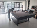 皓玉佳台球桌标准型大理石成人家用多功能黑八桌球台乒乓球桌餐桌二合一 9尺 艺术石板三合一 实拍图