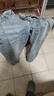 真维斯（Jeanswest）王一博代言牛仔裤男秋冬新款天丝舒适修身直筒高端潮牌休闲裤子男 蓝色【天丝厚款】 31 码(2尺4) 【建议120-130斤】 实拍图