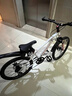 凤凰山地自行车男女变速山地车碟刹青少年儿童自行车学生单车 星际 粉白【铝架】21速+后座车灯+辐条 22寸【适合130-170cm】 实拍图